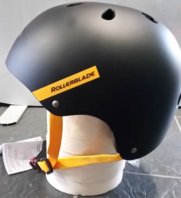 Rollerblade Downtown Helm schwarz gelb
