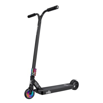 esQu Stunt E-Scooter 36V schwarz/bunt