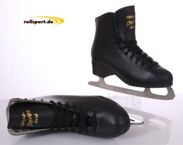 Graf Davos Herren Kunstlauf Schlittschuhe schwarz