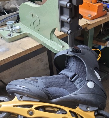 Inliner Reparatur Verschlussschnalle ein Skate