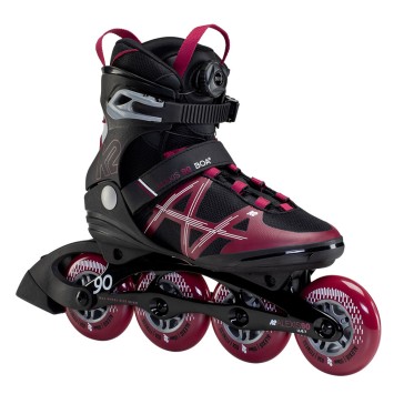 K2 Alexis 90 Boa schwarz bordeaux