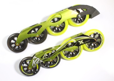 K2 Radical Schiene komplett mit Rollen, Lager und Bremse