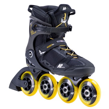 K2 VO2 S 90 Pro Herren Inline Skates schwarz gelb