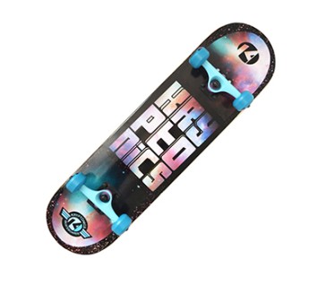 Kryptonics Skateboard Galaxy Pro Serie 31 - lila