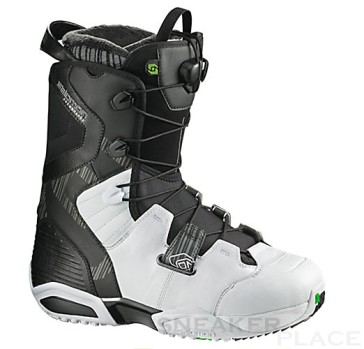 Salomon Synapse Snowboard Boots schwarz/weiß