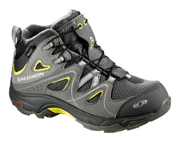 Salomon Trax Mid Wp Kinderschuhe grau