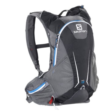 Salomon Agile 12 Set Rucksack schwarz