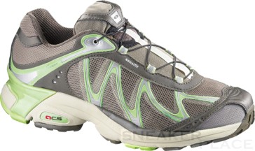 Salomon XT Whisper Women brown mid grey/lizard green Schuhe