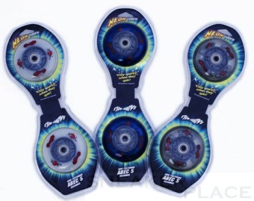 Streetsurfing Leuchtrollen Wheel-pack Clear