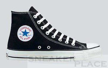 Converse Chuck Taylor All-Stars Hi schwarz Schuhe