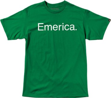 Emerica Junior T-Shirt Pure 7.0 green/white
