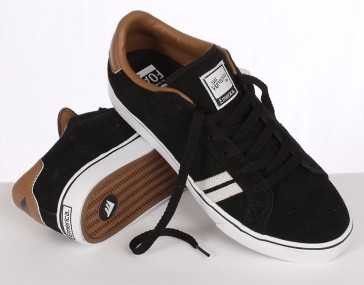 Emerica Leo Skaterschuhe schwarz