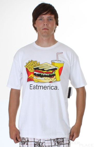 Emerica Basic Tee Eat White