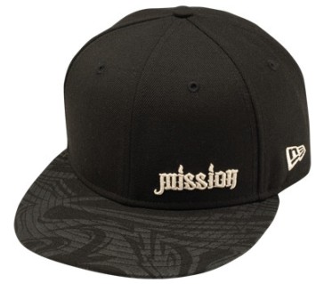 Mission schwarze New Era Cap