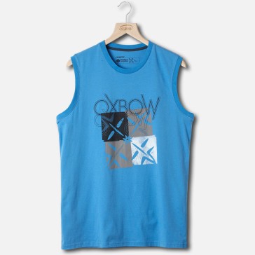 Oxbow T-Shirt Achselshirt Cubesl Blau