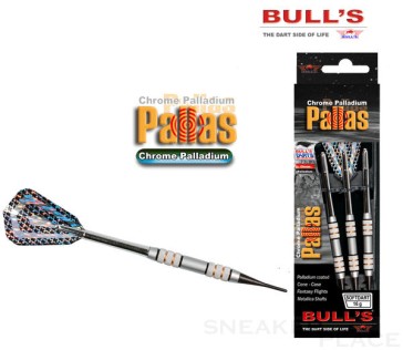 Embassy Softdart Pallas schwarz/silber/gelb