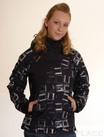 Ragwear Women Winterjacke Blond Black/White