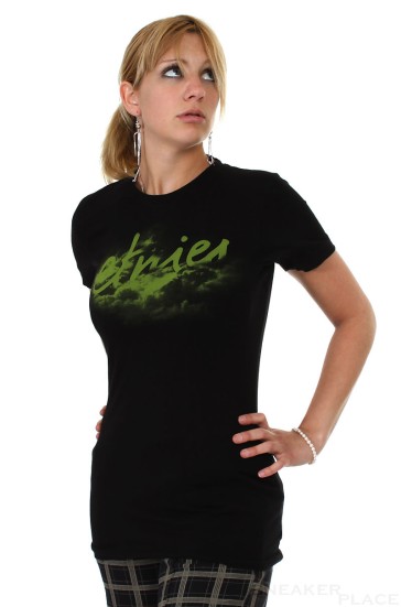 Etnies Damen T-Shirt schwarz grün