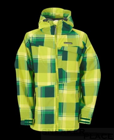 Horsefeathers Linear Kids Jacket Green Check