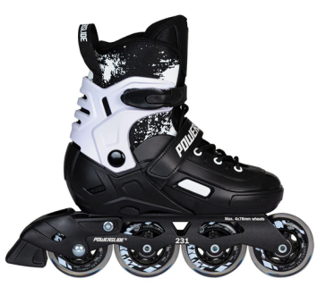 Powerslide Phuzion Universe Kinder Hartschalen Skates rot
