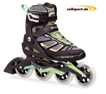 Rollerblade Macroblade 100 Damen schwarz grün