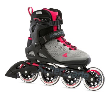 Rollerblade Macroblade 90 Damen 2021 grau / rosa