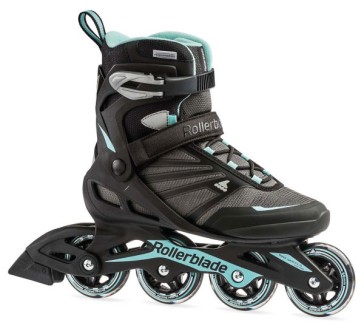 Rollerblade Zetrablade Damen schwarz / hellblau