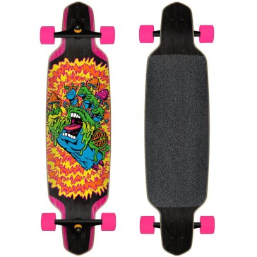 Santa Cruz Longboard Toxic Hand 9.5 in x 37.52 in drop down