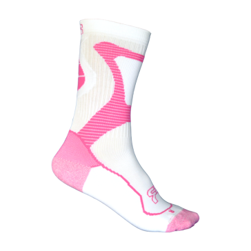 Seba FR Nano Skate Socken weiß pink