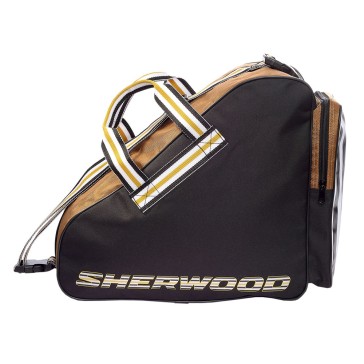 Sherwood Schlittschuhtasche schwarz gold