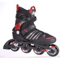 K2 Fit 84 Speed  Alu schwarz rot