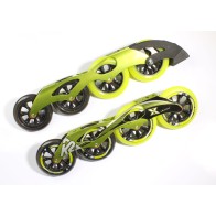 K2 Radical Schiene komplett mit Rollen, Lager und Bremse