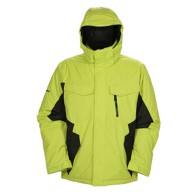 Ski und Snowboardjacke Ripzone Blackout Lime/Black