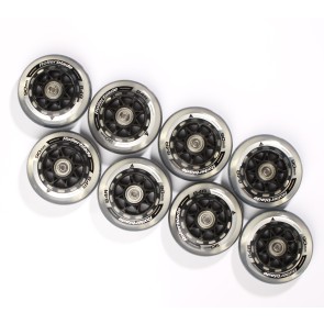 Die Abbildung zeigt Ihnen die Rollerblade Rollen in 80mm.