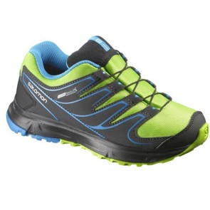 Salomon Jumpi CS Wasserdicht Junior Kinderschuhe Grün Schwarz