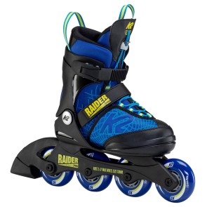 K2 Raider Pro Kinder Inlineskates blau/gelb