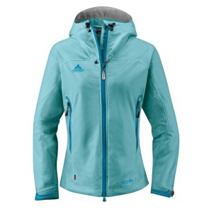 VAUDE Softshell Damen Jacke Rondane aquamarine