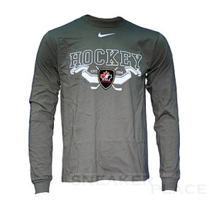 Bauer IIHF Banner L/S Langarmshirt Senior Khaki