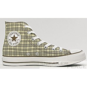 Converse Chucks All-Stars Hi Specialty Plaid tan Schuhe