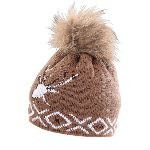 Capo Beanie-Strickmütze Tradition Brown