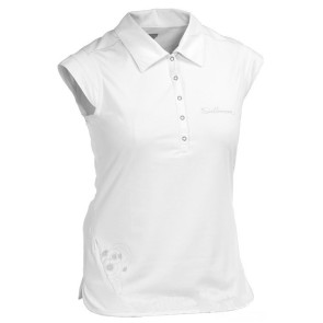 Weißes Polo Shirt von Salomon