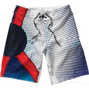 Globe Boardshort Badeshort Hobgood white