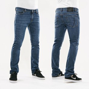 Reell Skin Röhrenjeans stretch mid blue