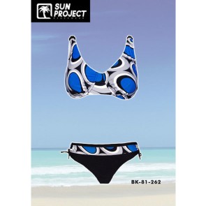 Sun Projekt Blauer Bügel Bikini Cup D