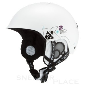 K2 Clutch Pro Ski-/Snowboardhelm - Hartschalenkonstruktion weiß