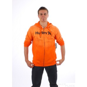 Hurley Zip Hoodie Puerto Rico Gravity Orange