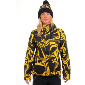 Oxbow Damensnowboardjacke Allover printed jacket FEELAIR REINA S