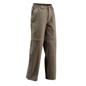 VAUDE Männer Farley Stretch T-Zip Hose hellbraun