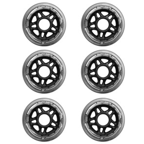 Rollerblade 80mm/82a Rollen ohne Kugellager 6er Pack