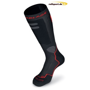 Rollerblade Inliner Socken schwarz rot